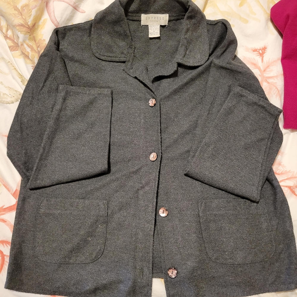 Last Call! FINAL PRICE: VTG Express, Cherokee, HonorsY2K Button-Ups (3-M, 1-L) - Picture 6 of 11